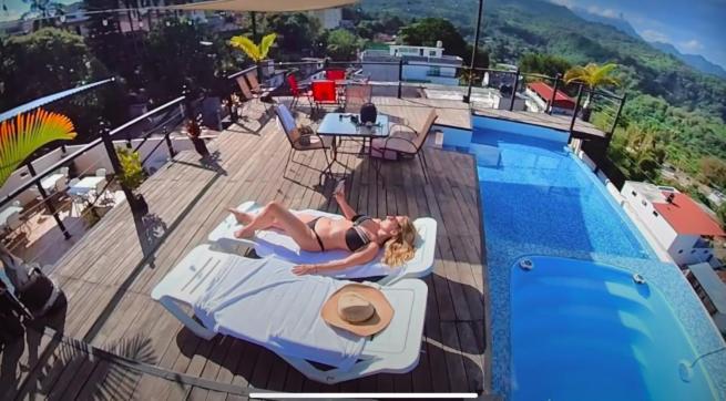 Roof Top Hotel Xilitla Luaran gambar