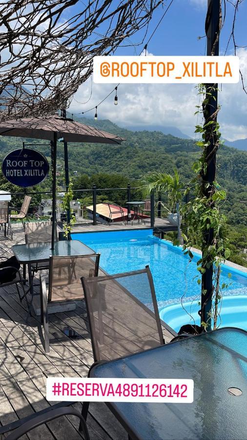 Roof Top Hotel Xilitla Luaran gambar
