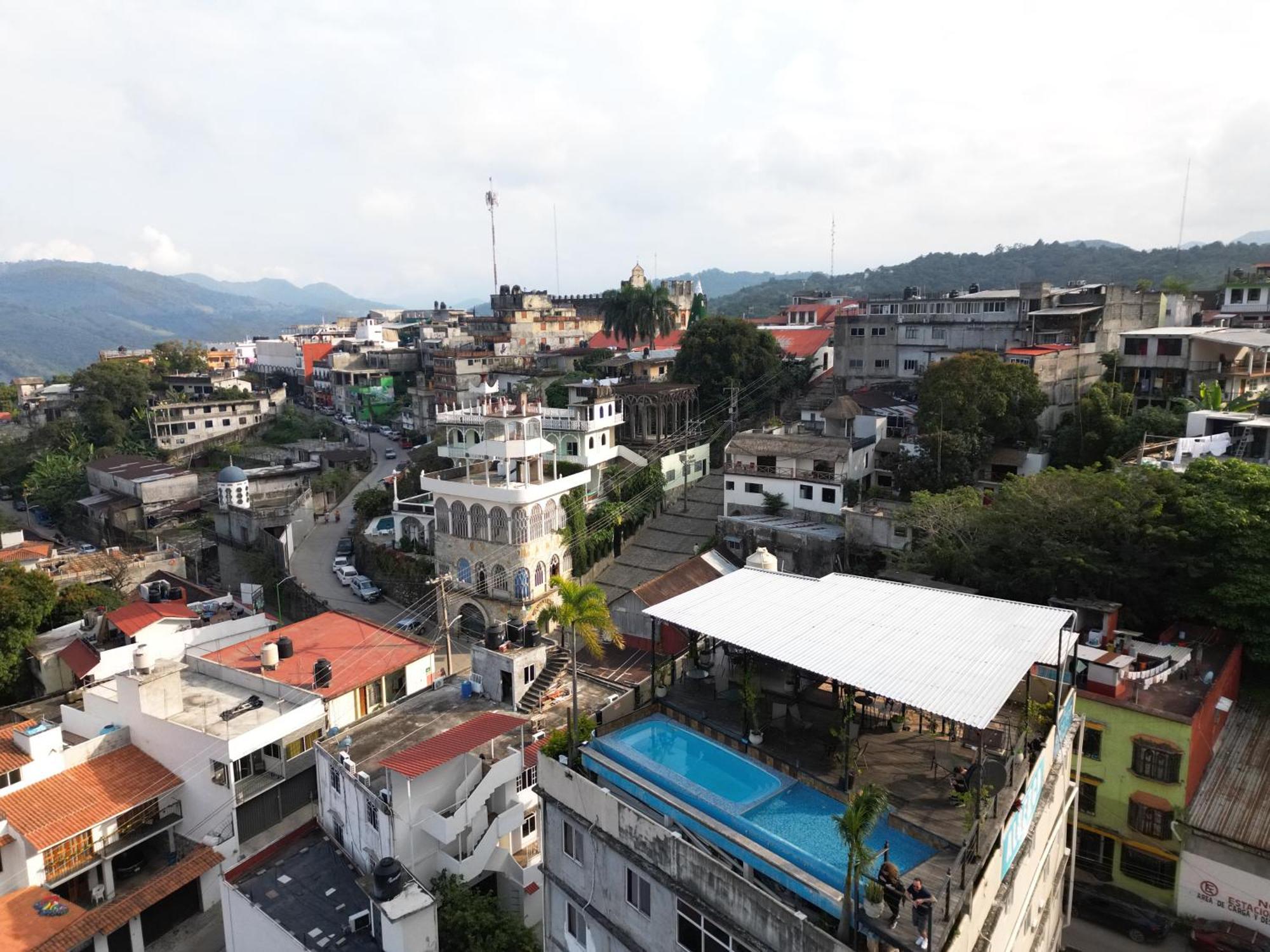 Roof Top Hotel Xilitla Luaran gambar