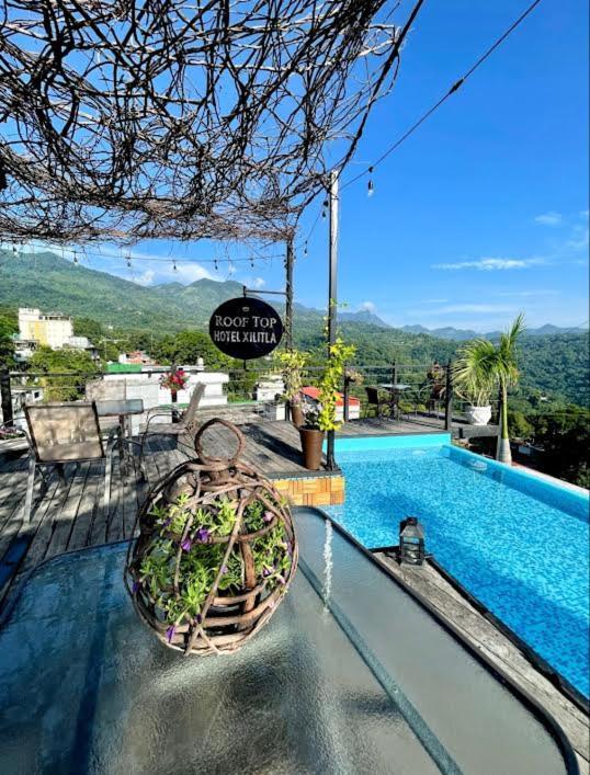 Roof Top Hotel Xilitla Luaran gambar