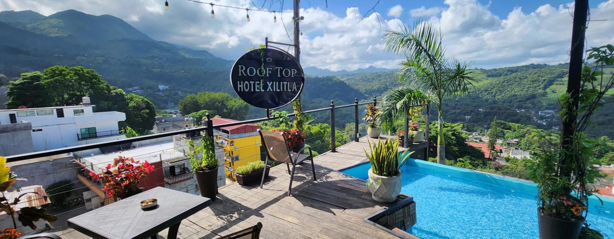 Roof Top Hotel Xilitla Luaran gambar